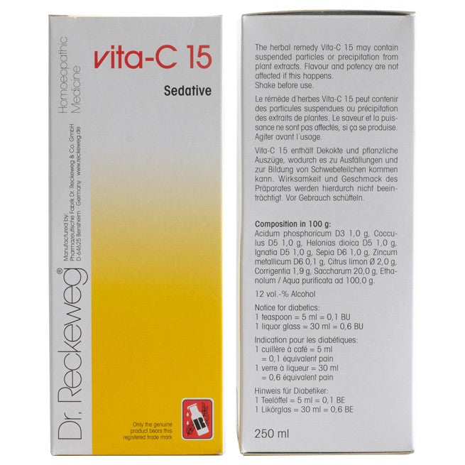 Dr Reckeweg Vita-C15 (Nerve Tonic) (250ml, Pack of 1)