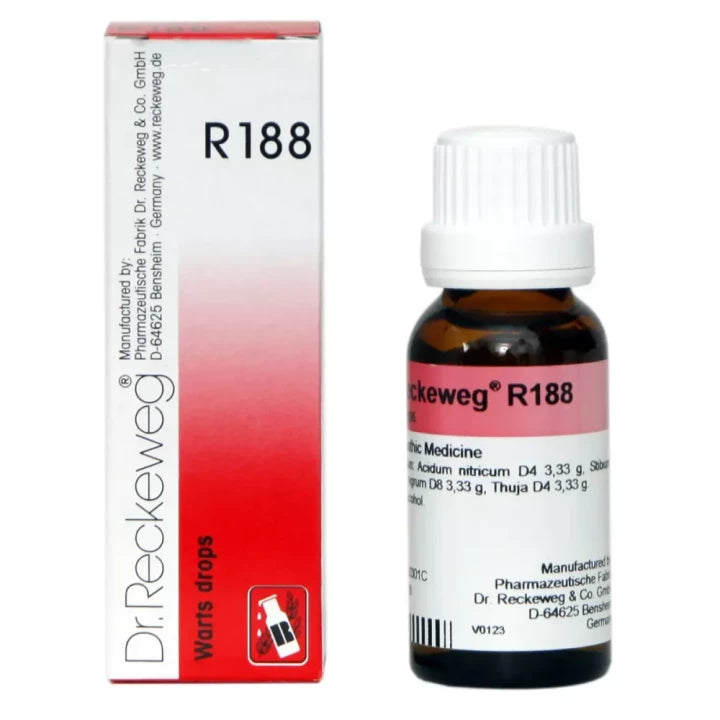 Dr Reckeweg R188 Warts Drops (22ml, Pack of 1)