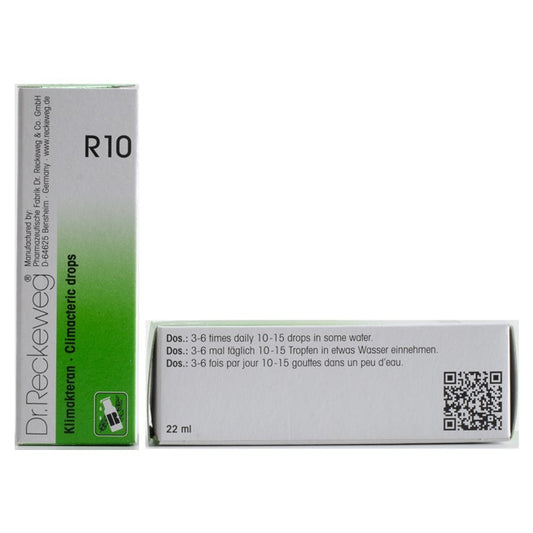 Dr Reckeweg R10 (Klimakteran-Irregular Menstruation drops) (22ml, Pack of 1)