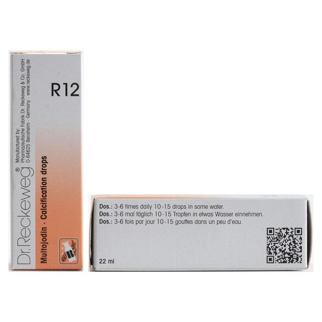 Dr Reckeweg R12 (Multojodin-Calcification Drops) (22ml, Pack of 1)