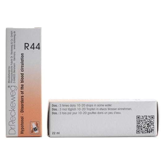 Dr Reckeweg R44 (Hypotonol-Disorders of the Blood Circulation) (22ml, Pack of 1)