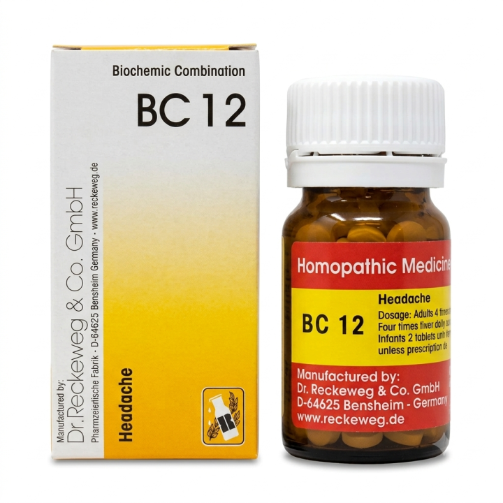 Dr Reckeweg BC 12 (Headache) (20g, Pack of 1)