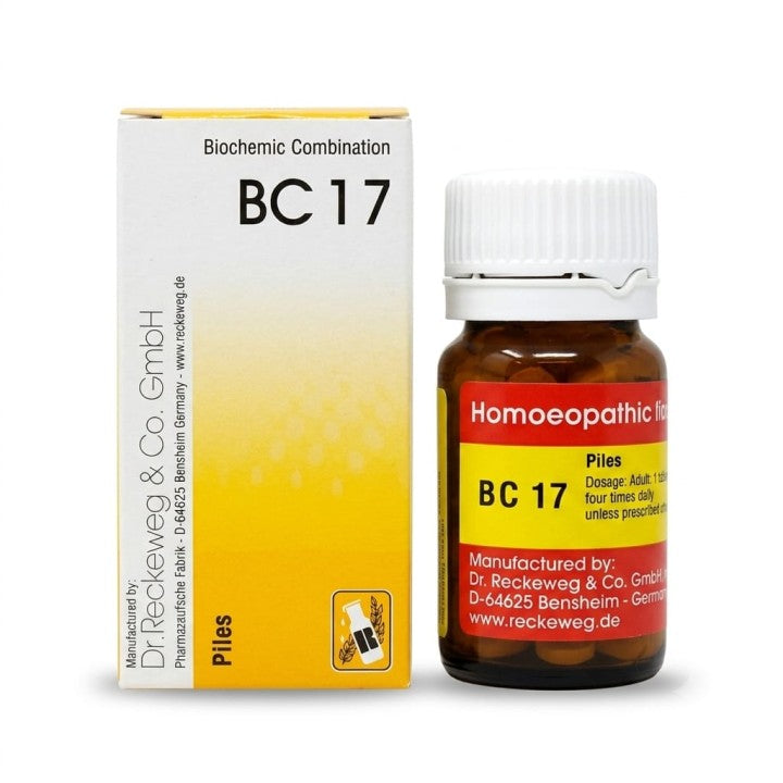 Dr Reckeweg BC 17 (Piles) (20g, Pack of 1)