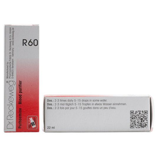 Dr Reckeweg R60 (Purhaemine - Blood Purifier Drops) (22ml, Pack of 1)