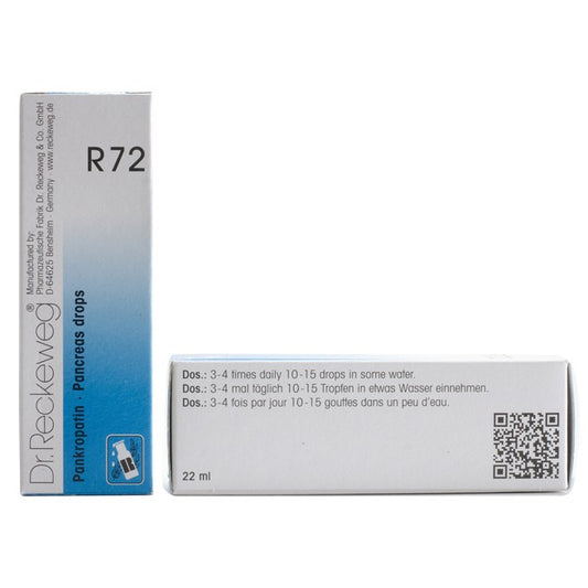 Dr Reckeweg R72 (Pankropatin - Pancreas Drops) (22ml, Pack of 1)