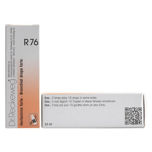 Dr Reckeweg R76 (Herbamine Forte - Bronchial Forte Drops) (22ml, Pack of 1)