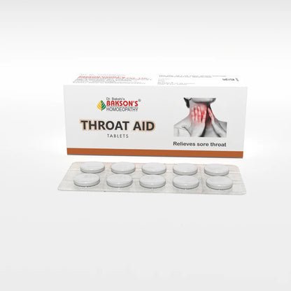 "Bakson Throat Aid Tablets Strip
