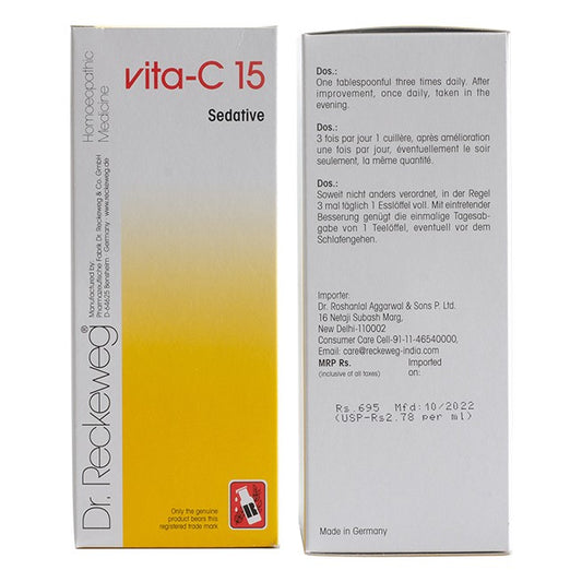 Dr Reckeweg Vita-C15 (Nerve Tonic) (250ml, Pack of 1)