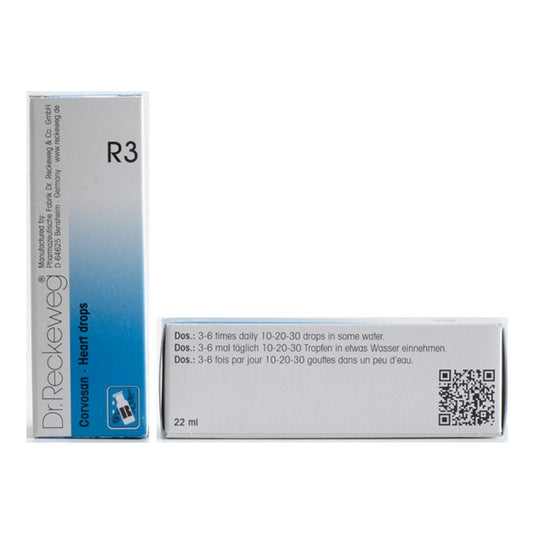 Dr Reckeweg R3 (Corvosan-Heart Drops -Blockage and Valvular) (22ml, Pack of 1)