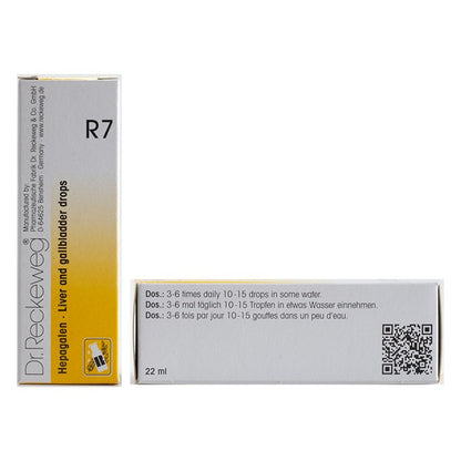 Dr Reckeweg R7 (Hepagalen-Liver and Gallbladder Drops) (22ml, Pack of 1)