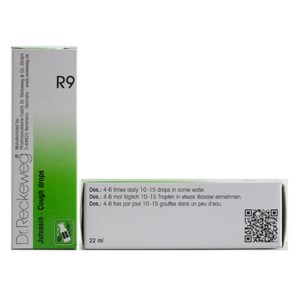 Dr Reckeweg R9 (Jutussin-Cough Drops) (22ml, Pack of 1)