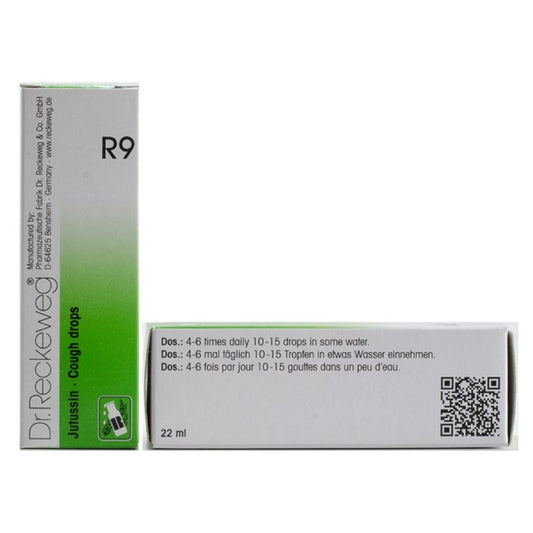 Dr Reckeweg R9 (Jutussin-Cough Drops) (22ml, Pack of 1)
