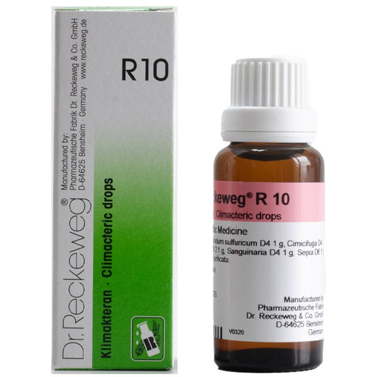 Dr Reckeweg R10 (Klimakteran-Irregular Menstruation drops) (22ml, Pack of 1)