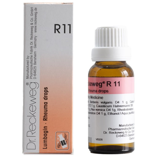 Dr Reckeweg R11 (Lumbagin-Rheumatism Drops) (22ml, Pack of 1)