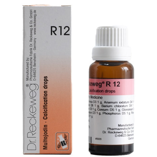 Dr Reckeweg R12 (Multojodin-Calcification Drops) (22ml, Pack of 1)