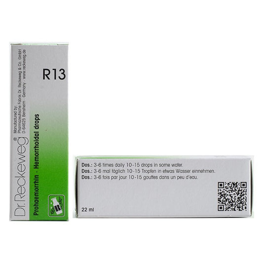 Dr Reckeweg R13 (Prohaemorrin-Piles Drops) (22ml, Pack of 1)