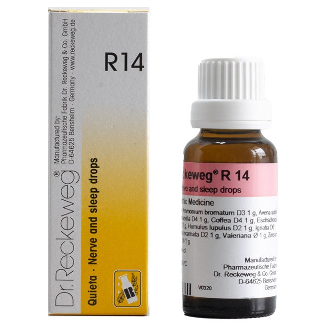 Dr Reckeweg R14 (Quieta-Sleep and Nerve Drops) (22ml, Pack of 1)