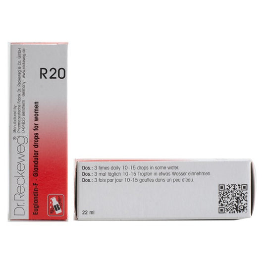 Dr Reckeweg R20 (Euglandin-F-Glandular Drops for Women) (22ml, Pack of 1)