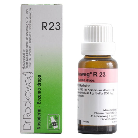 Dr Reckeweg R23 (Nosoderm-Eczema Drops) (22ml, Pack of 1)