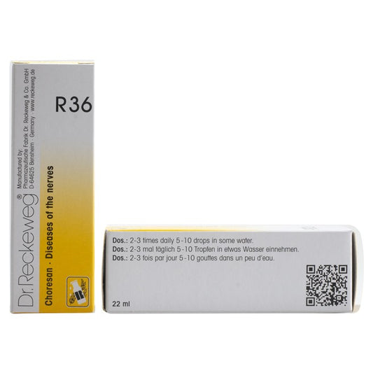 Dr Reckeweg R36 (Choresan-Nervous Disease) (22ml, Pack of 1)