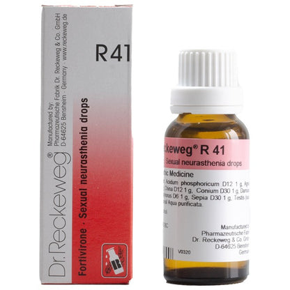 Dr Reckeweg R41 (Fortivirone-Lack of Vitality) (22ml, Pack of 1)