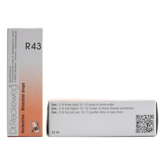 Dr Reckeweg R43 (Herbamine-Asthma Drops) (22ml, Pack of 1)