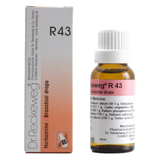 Dr Reckeweg R43 (Herbamine-Asthma Drops) (22ml, Pack of 1)