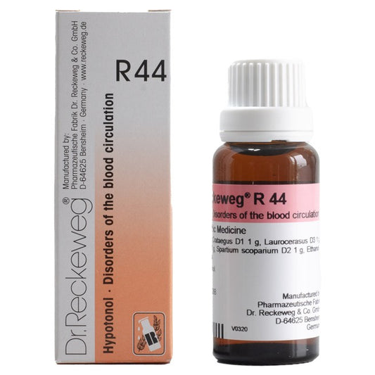 Dr Reckeweg R44 (Hypotonol-Disorders of the Blood Circulation) (22ml, Pack of 1)