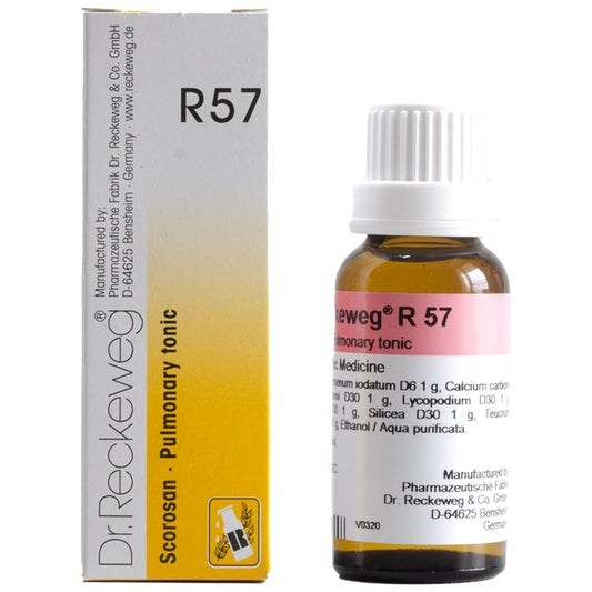 Dr Reckeweg R57 (Scorosan - Pulmonary Tonic) (22ml, Pack of 1)
