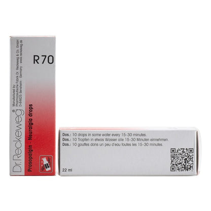 Dr Reckeweg R70 (Prosopalgin -Neuralgia Drops) (22ml, Pack of 1)