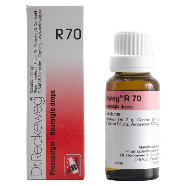 Dr Reckeweg R70 (Prosopalgin -Neuralgia Drops) (22ml, Pack of 1)