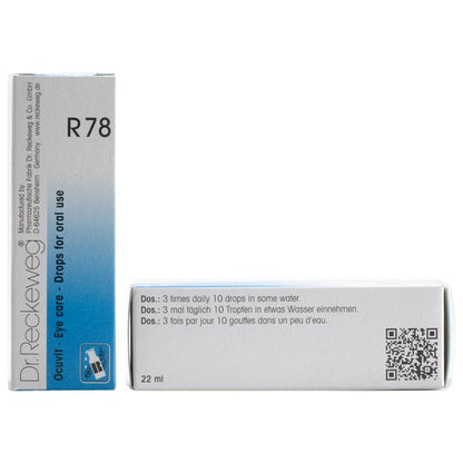 Dr Reckeweg R78 (Ocuvit - Eye care - Drops for drinking) (22ml, Pack of 1)