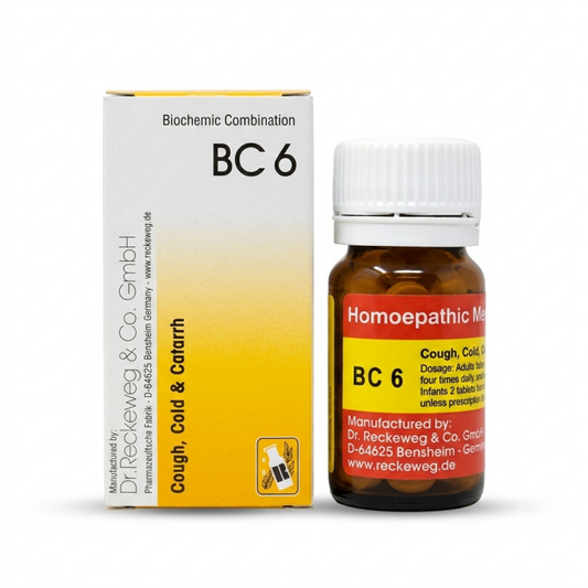 Dr Reckeweg BC 6 (Cough and Cold) (20g, Pack of 1)