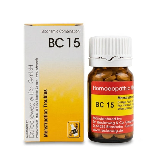 Dr Reckeweg BC 15 (Menstruation Troubles) (20g, Pack of 1)