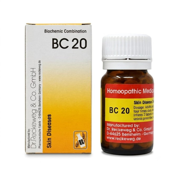 Dr Reckeweg BC 20 (Skin Diseases) (20g, Pack of 1)