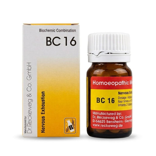 Dr Reckeweg BC 16 (Nervous Exhaustion) (20g, Pack of 1)