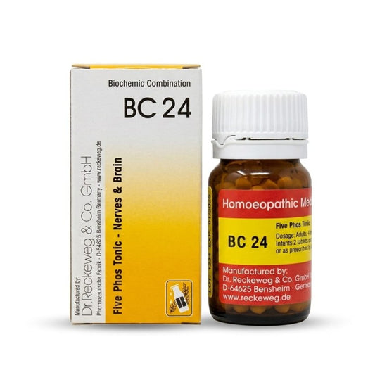 Dr Reckeweg BC 24 (FivePhos Tonic, nerves & brain) (20g, Pack of 1)