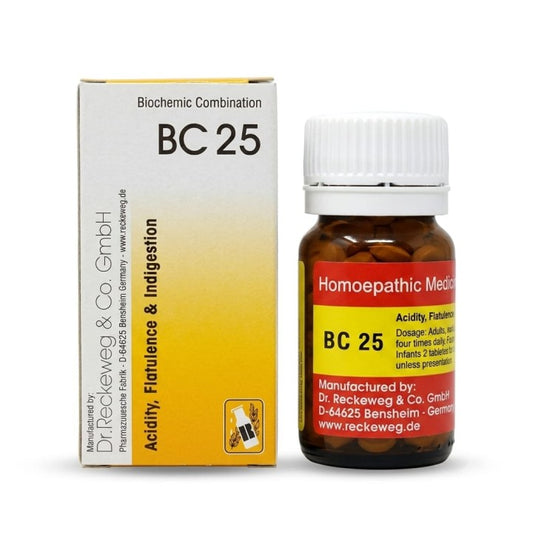Dr Reckeweg BC 25 (Acidity, Flatulence, Indigestion) (20g, Pack of 1)