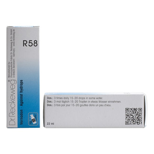 Dr Reckeweg R58 (Vernadon - Against Hydrops) (22ml, Pack of 1)