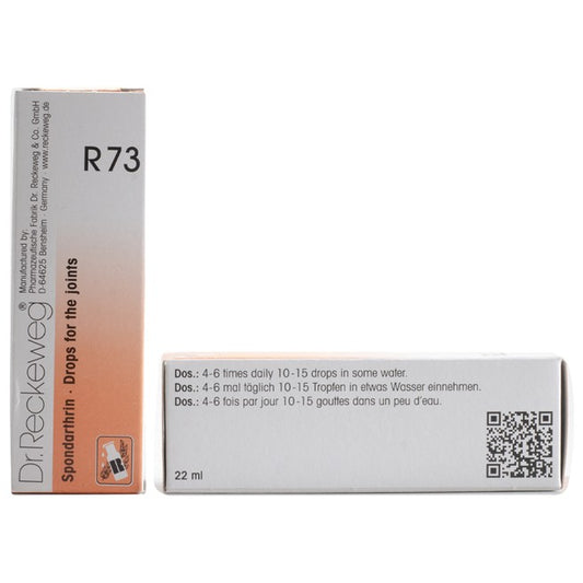 Dr Reckeweg R73 (Spondarthrin - Joint-Pain Drops) (22ml, Pack of 1)