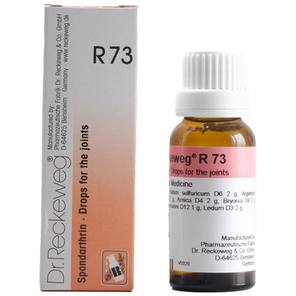 Dr Reckeweg R73 (Spondarthrin - Joint-Pain Drops) (22ml, Pack of 1)