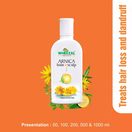 Wheezal Arnica Hair N Scalp Treatment (500ml, Pack of 1)