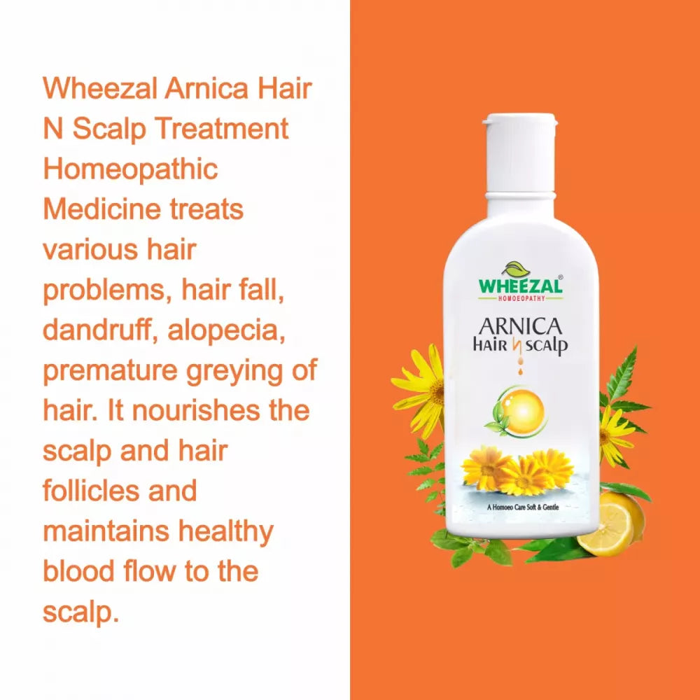 Wheezal Arnica Hair N Scalp Treatment (100ml, Pack of 1)