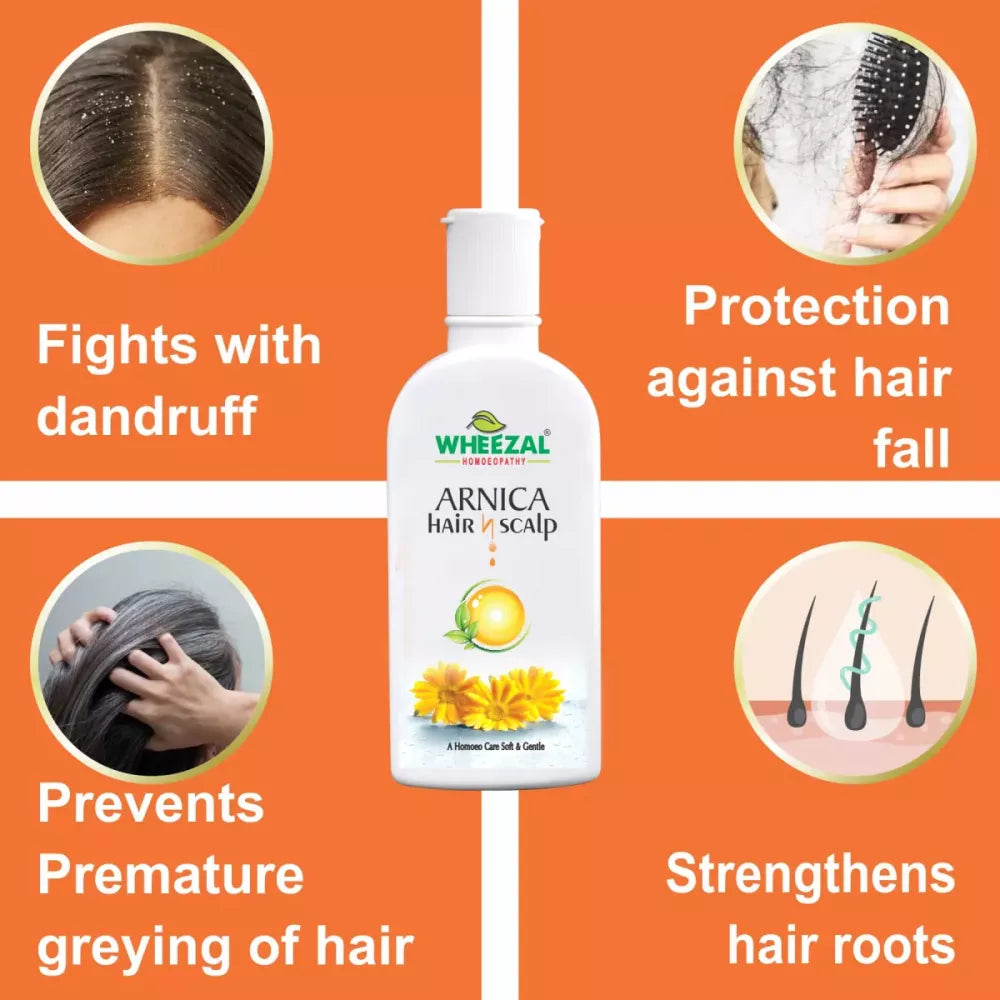 Wheezal Arnica Hair N Scalp Treatment (100ml, Pack of 1)