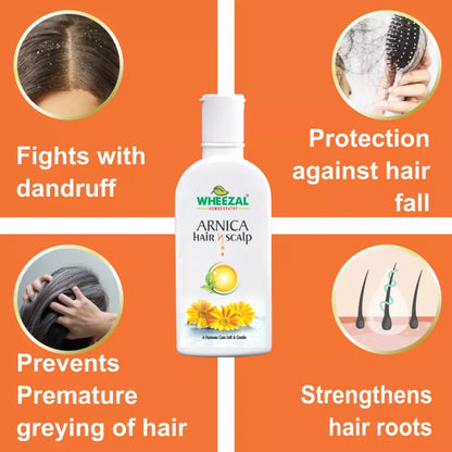 Wheezal Arnica Hair N Scalp Treatment (100ml, Pack of 1)