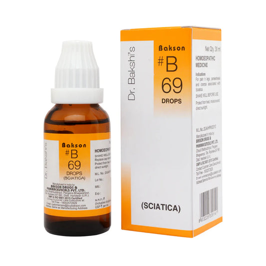 Bakson B69 Sciatica Drops (30ml, Pack of 1)