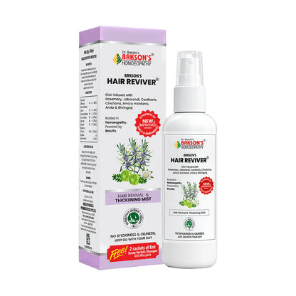 Bakson Hair Reviver (New & Improved) - 100ml | Hair Care & Regrowth Treatment