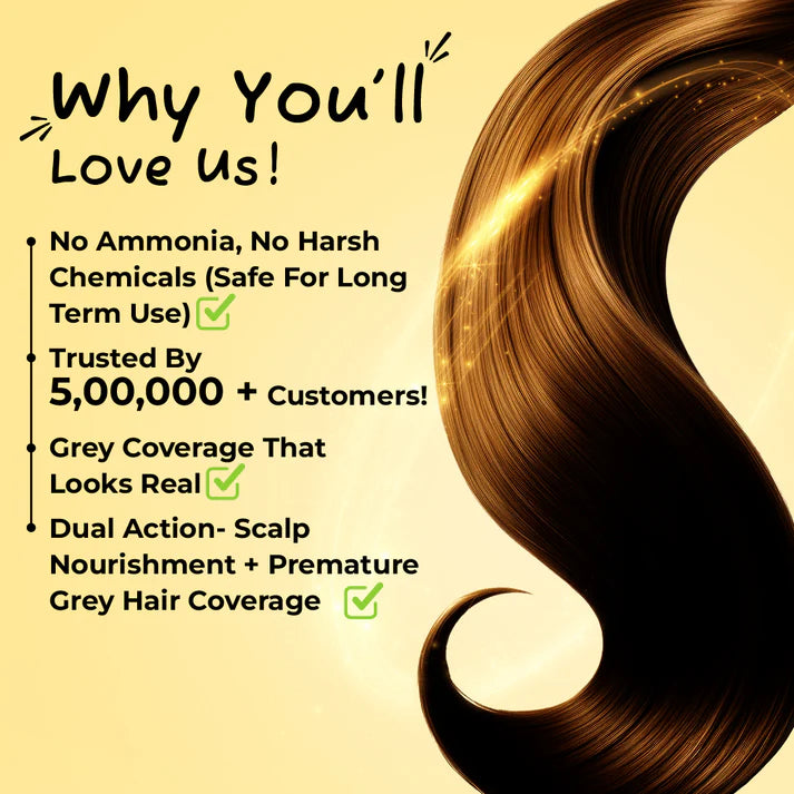 Sunny Herbals Hair Color with Henna, Amla, Shikakai and Bhringraj  (2x10gm)