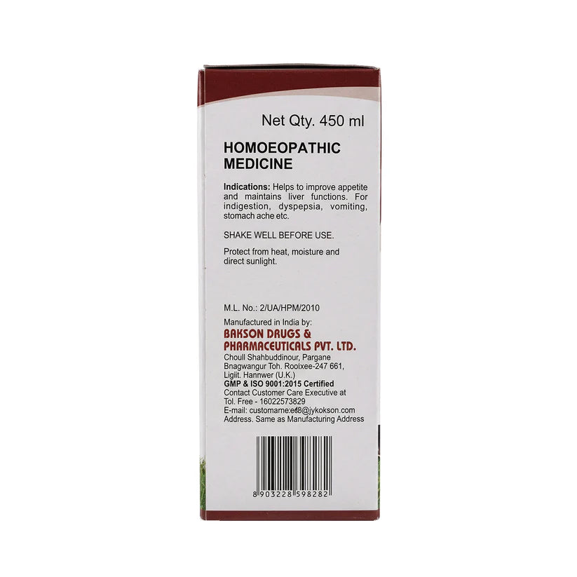 Bakson Veterinary Liv Aid Tonic