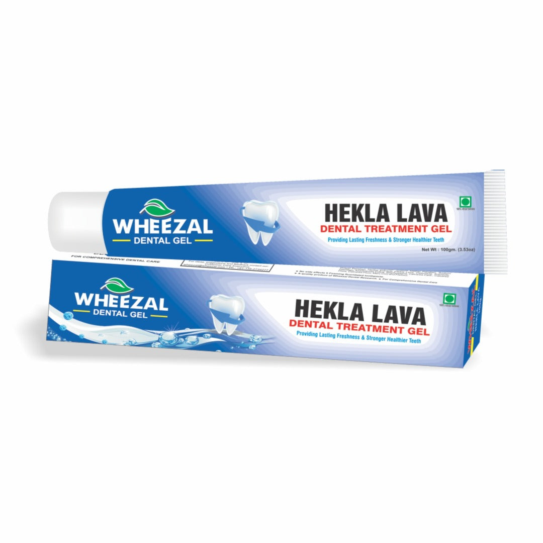 Wheezal Hekla Lava Dental Gel (100gm, Pack of 1)